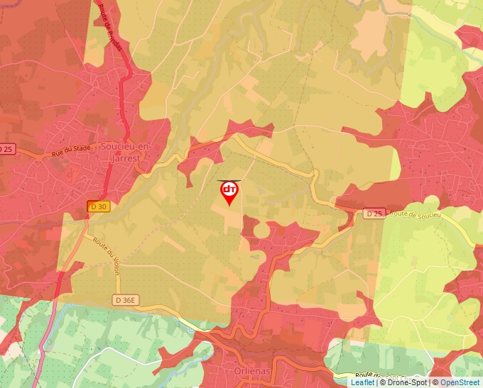 Carte Géoportail pour les drones de loisir