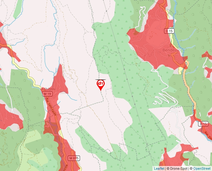 Carte Géoportail pour les drones de loisir