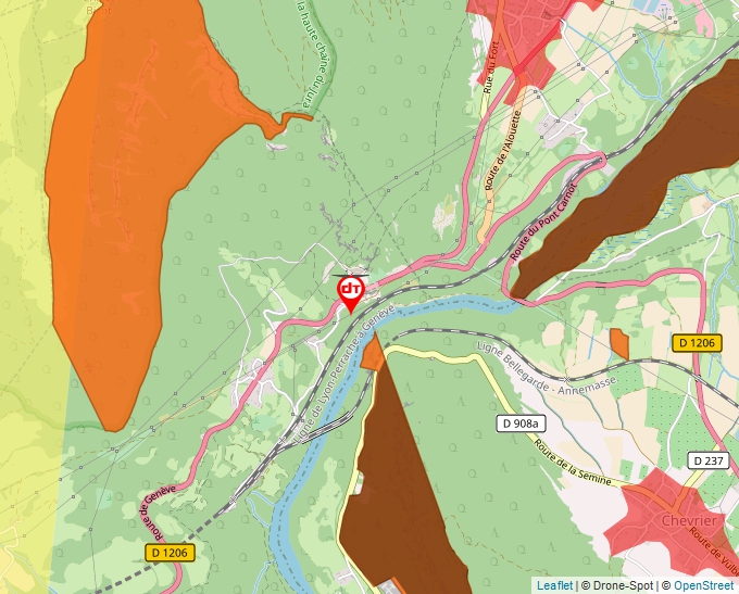 Carte Géoportail pour les drones de loisir