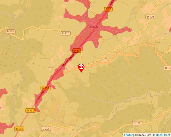 Carte Géoportail pour les drones de loisir