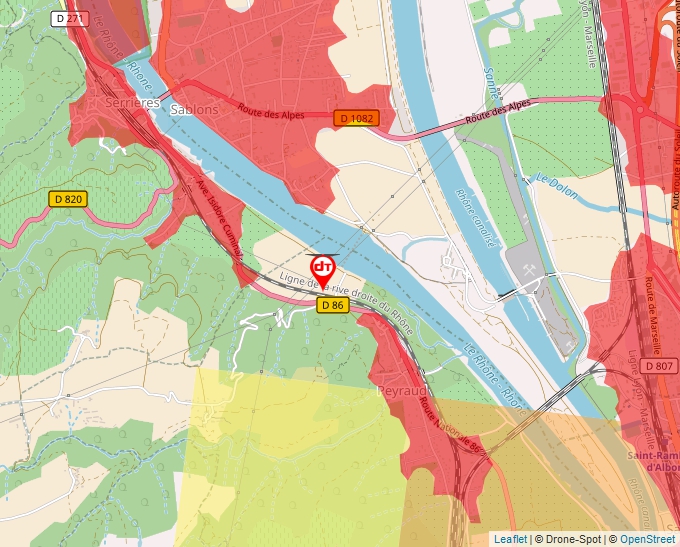 Carte Géoportail pour les drones de loisir