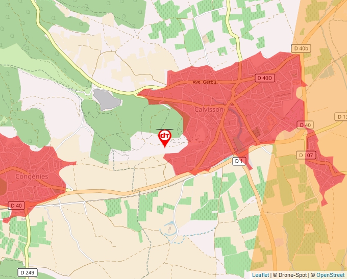 Carte Géoportail pour les drones de loisir