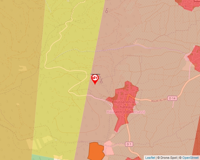 Carte Géoportail pour les drones de loisir