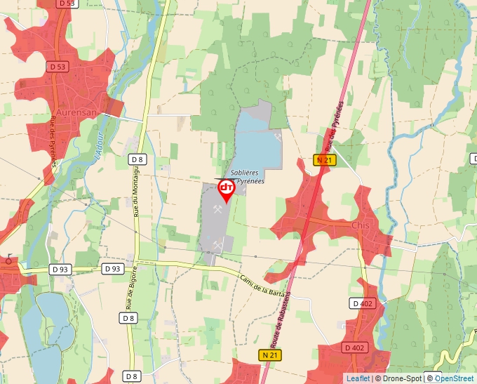 Carte Géoportail pour les drones de loisir