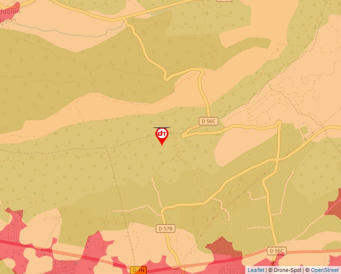 Carte Géoportail pour les drones de loisir