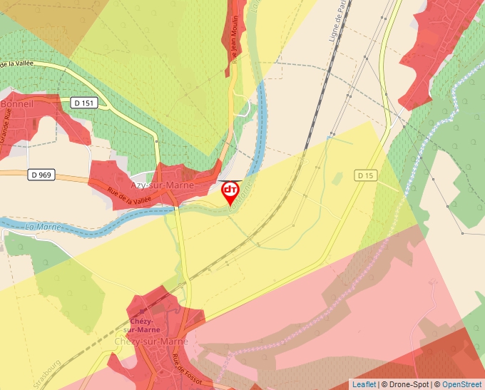 Carte Géoportail pour les drones de loisir