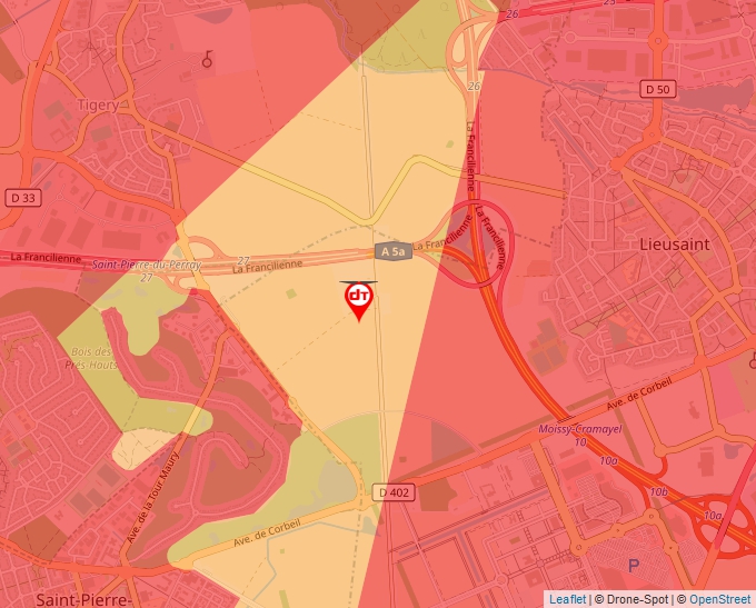 Carte Géoportail pour les drones de loisir