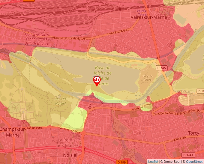 Carte Géoportail pour les drones de loisir