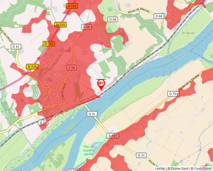 Carte Géoportail pour les drones de loisir