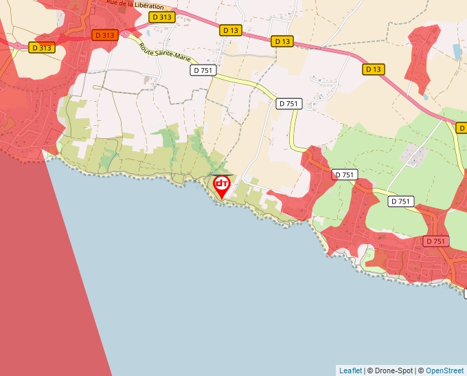 Carte Géoportail pour les drones de loisir