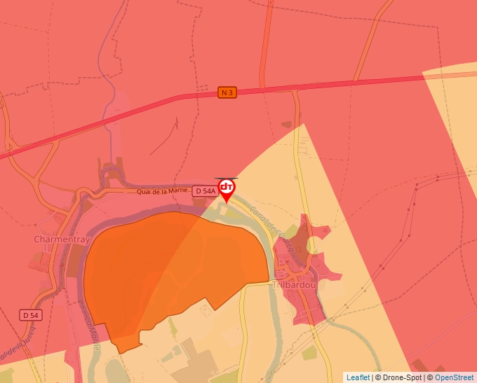 Carte Géoportail pour les drones de loisir