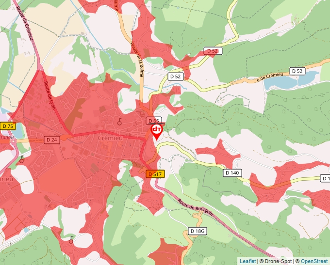 Carte Géoportail pour les drones de loisir