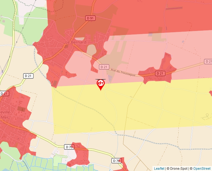 Carte Géoportail pour les drones de loisir