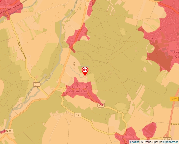 Carte Géoportail pour les drones de loisir