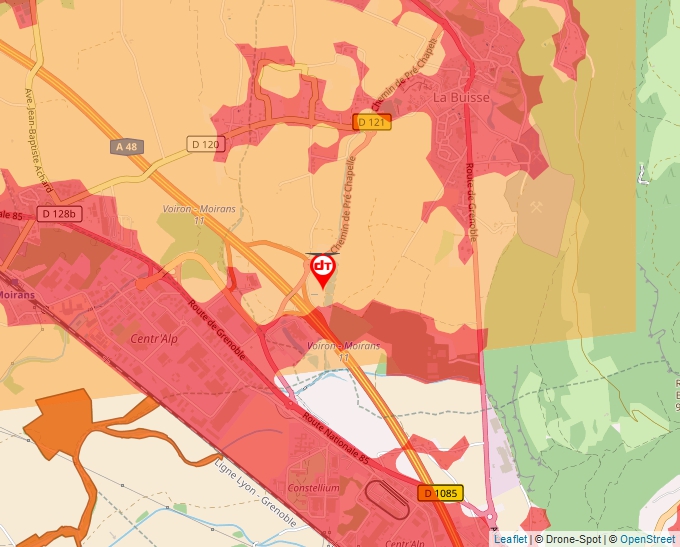 Carte Géoportail pour les drones de loisir