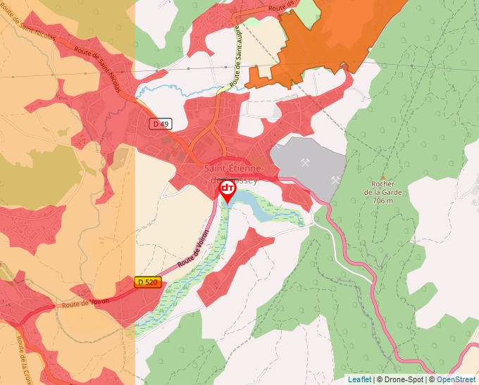 Carte Géoportail pour les drones de loisir