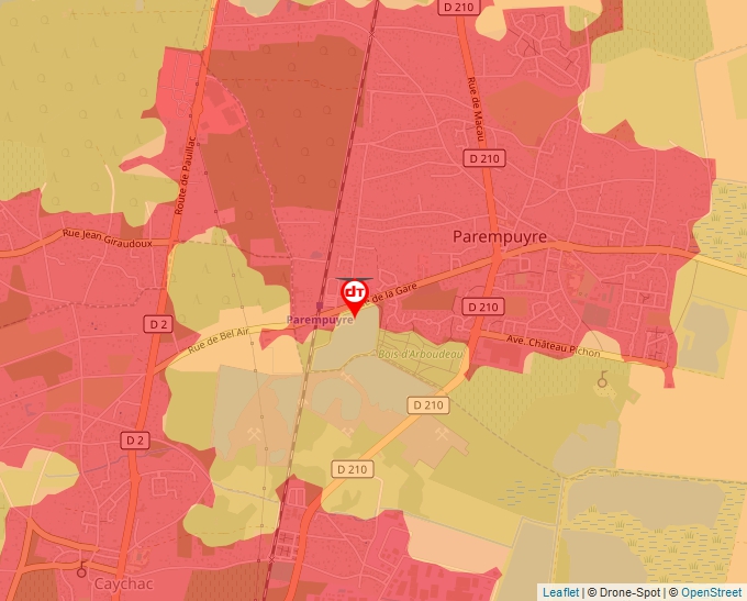 Carte Géoportail pour les drones de loisir