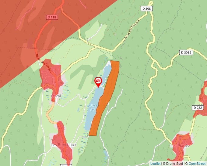 Carte Géoportail pour les drones de loisir