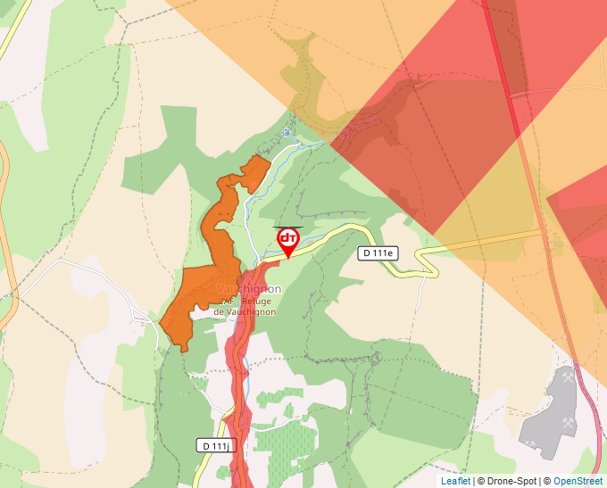 Carte Géoportail pour les drones de loisir