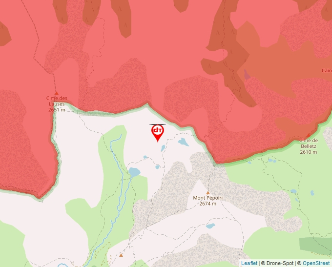 Carte Géoportail pour les drones de loisir