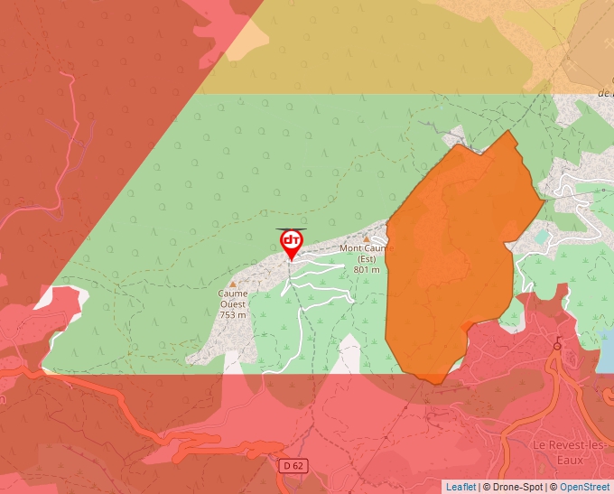 Carte Géoportail pour les drones de loisir