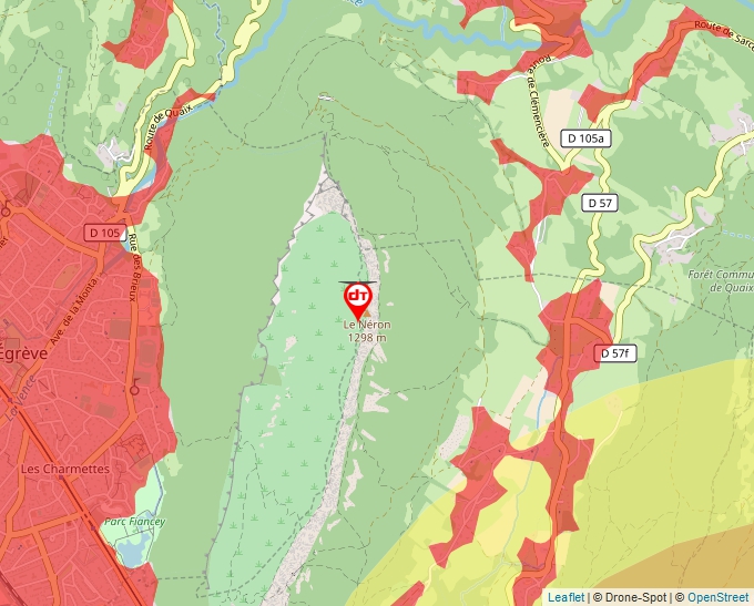 Carte Géoportail pour les drones de loisir