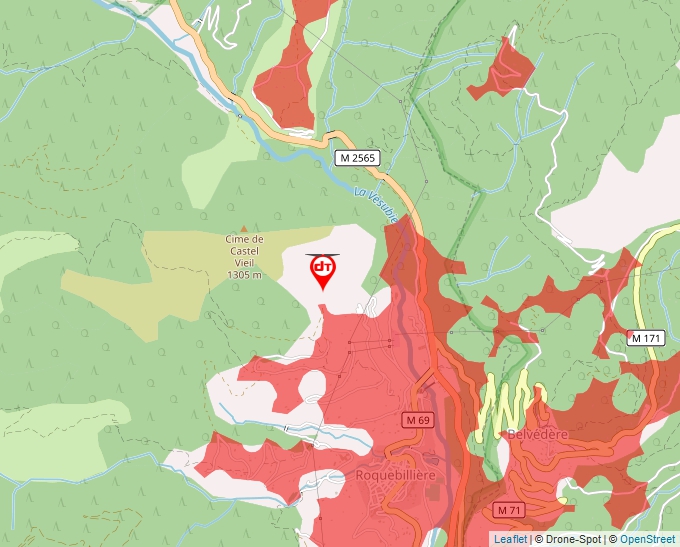 Carte Géoportail pour les drones de loisir