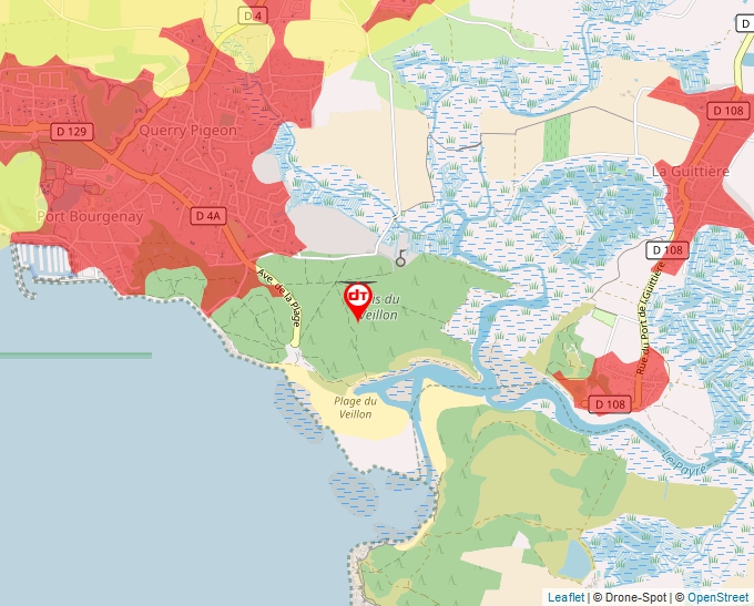 Carte Géoportail pour les drones de loisir