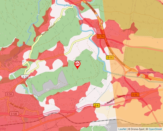 Carte Géoportail pour les drones de loisir