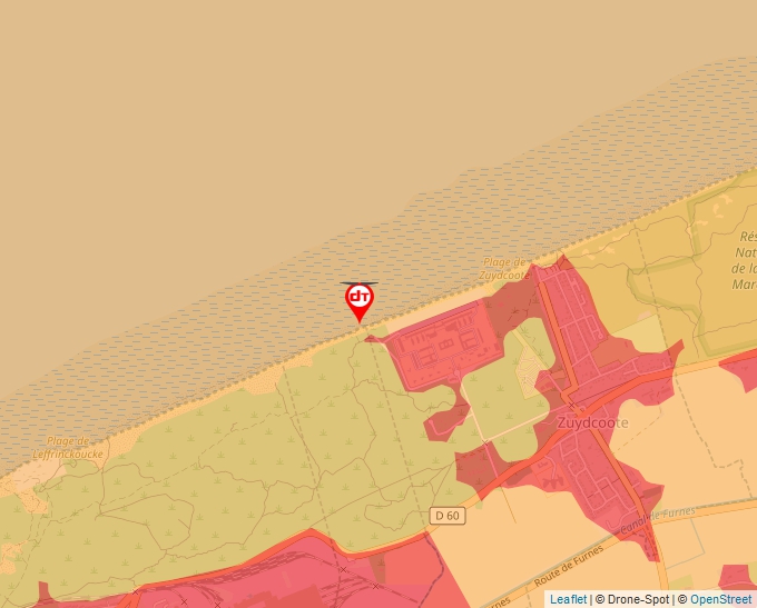 Carte Géoportail pour les drones de loisir