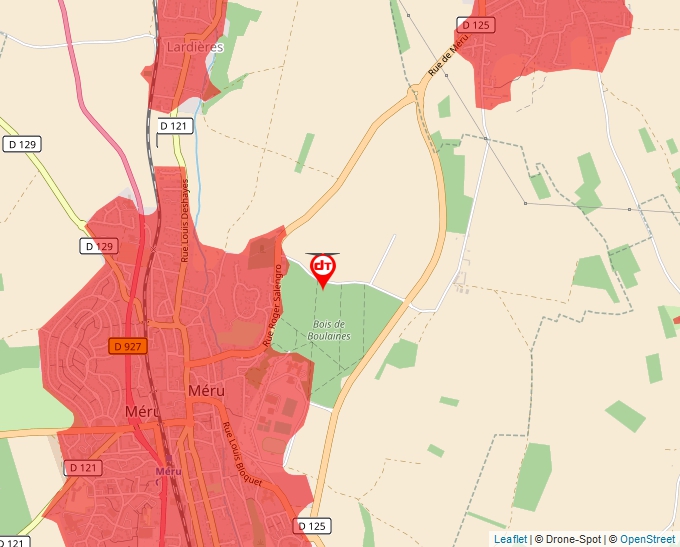 Carte Géoportail pour les drones de loisir