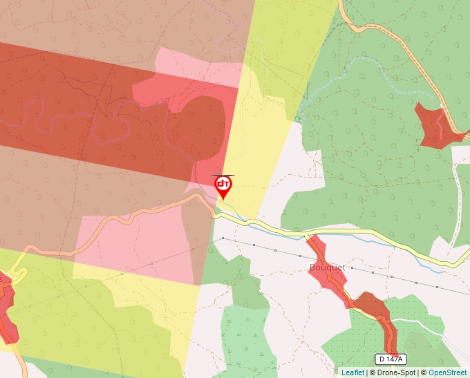 Carte Géoportail pour les drones de loisir