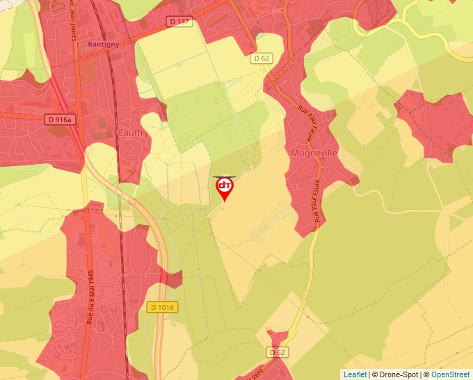 Carte Géoportail pour les drones de loisir