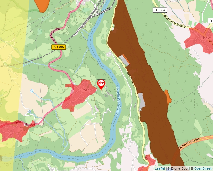 Carte Géoportail pour les drones de loisir