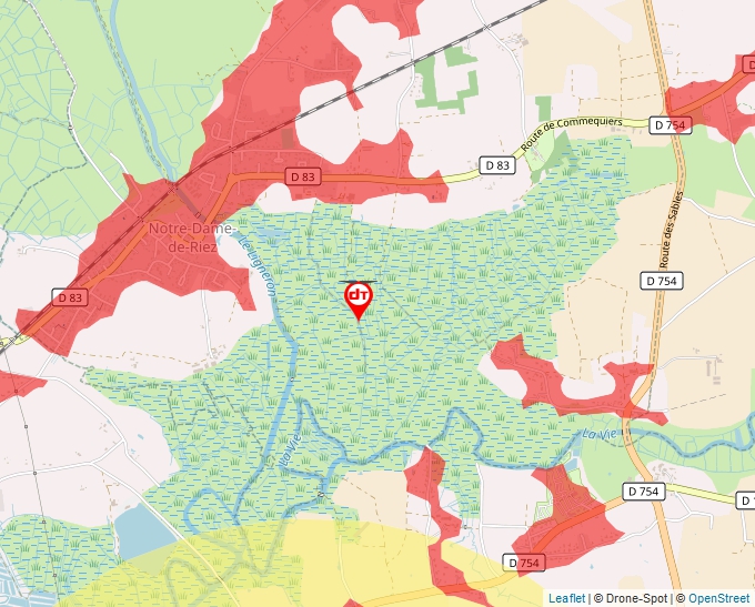 Carte Géoportail pour les drones de loisir