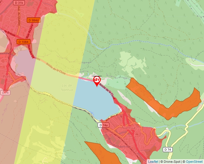 Carte Géoportail pour les drones de loisir