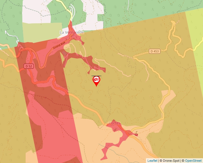 Carte Géoportail pour les drones de loisir