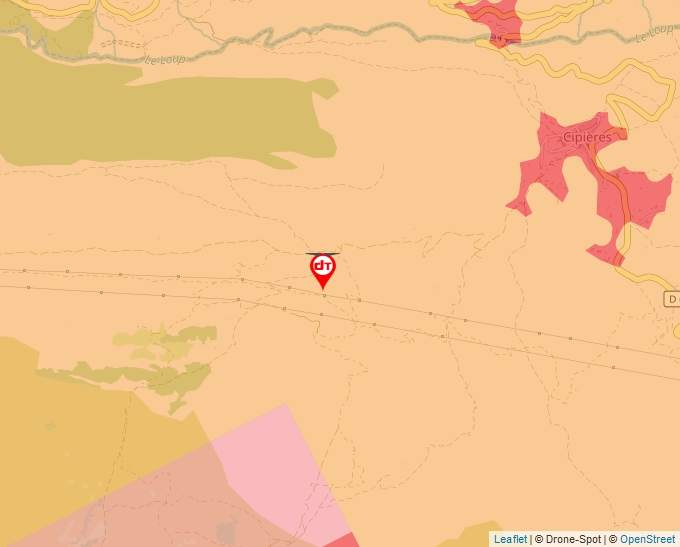 Carte Géoportail pour les drones de loisir