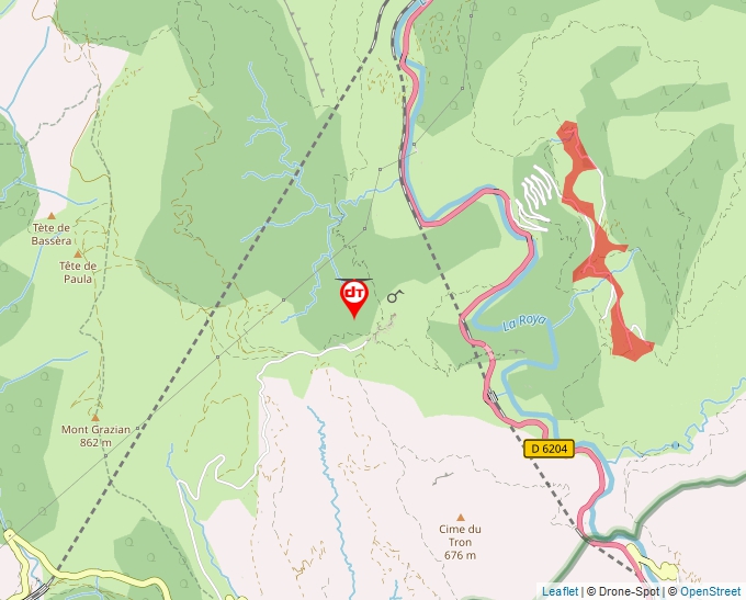 Carte Géoportail pour les drones de loisir