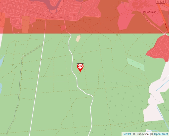 Carte Géoportail pour les drones de loisir