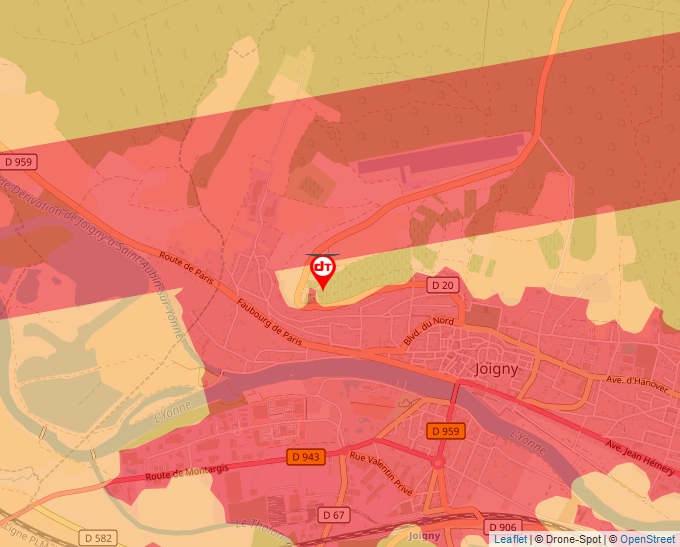 Carte Géoportail pour les drones de loisir