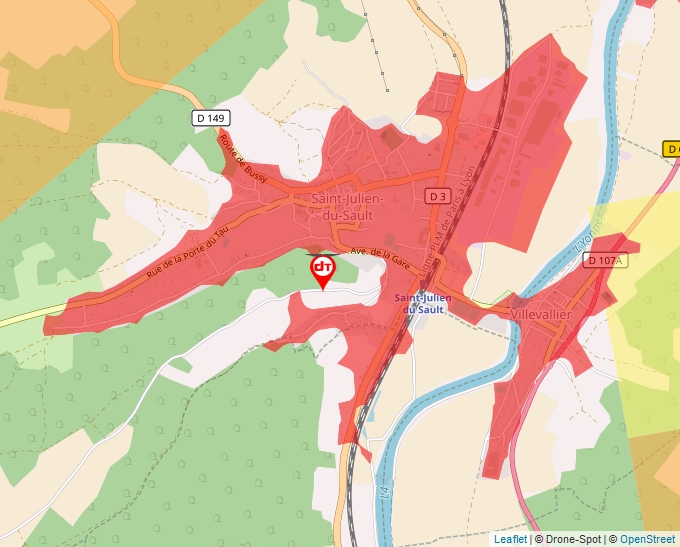 Carte Géoportail pour les drones de loisir