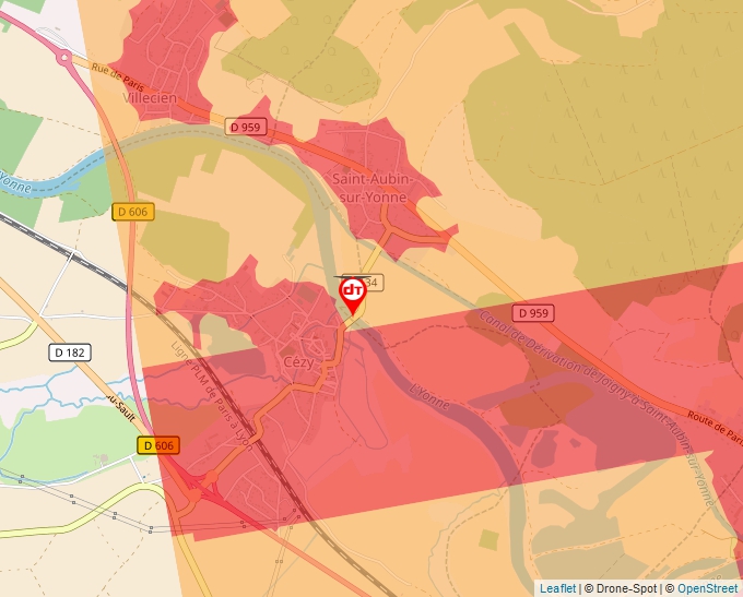 Carte Géoportail pour les drones de loisir