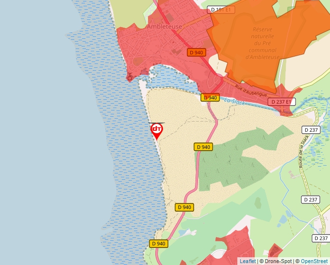 Carte Géoportail pour les drones de loisir