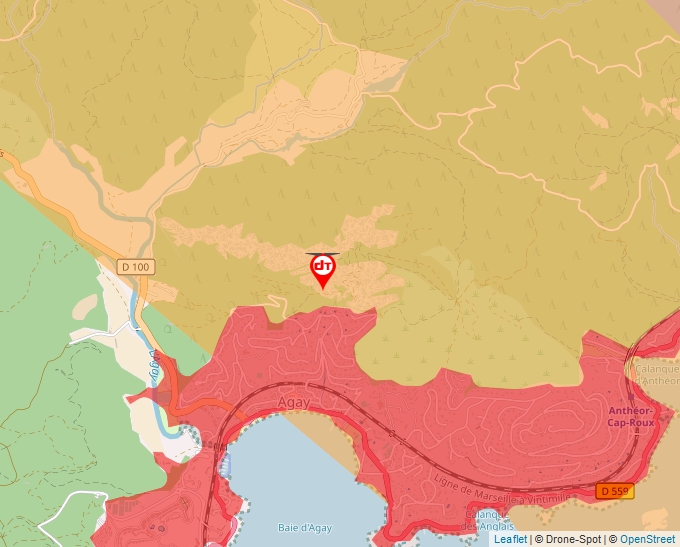 Carte Géoportail pour les drones de loisir