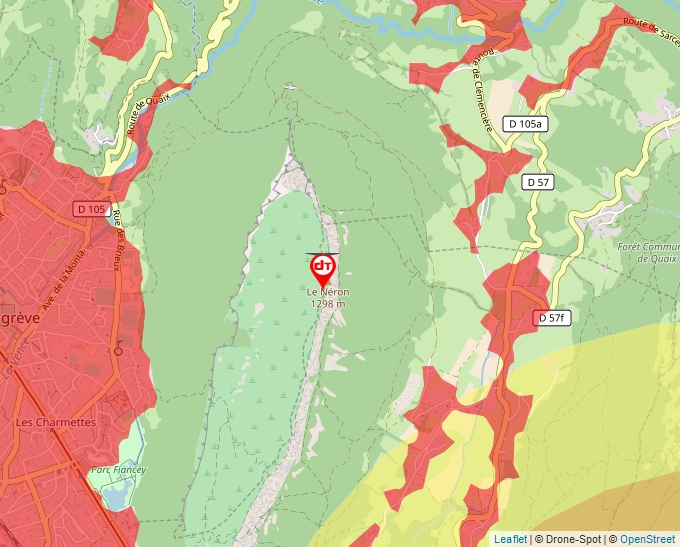 Carte Géoportail pour les drones de loisir