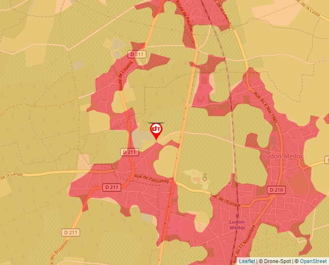 Carte Géoportail pour les drones de loisir