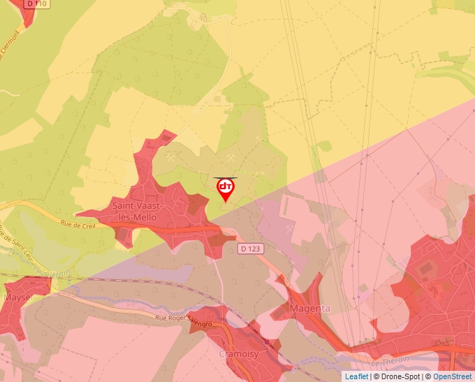 Carte Géoportail pour les drones de loisir