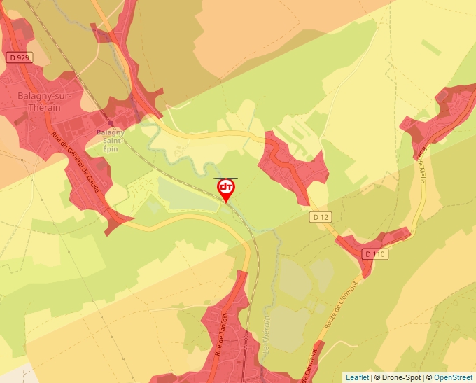 Carte Géoportail pour les drones de loisir