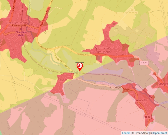 Carte Géoportail pour les drones de loisir